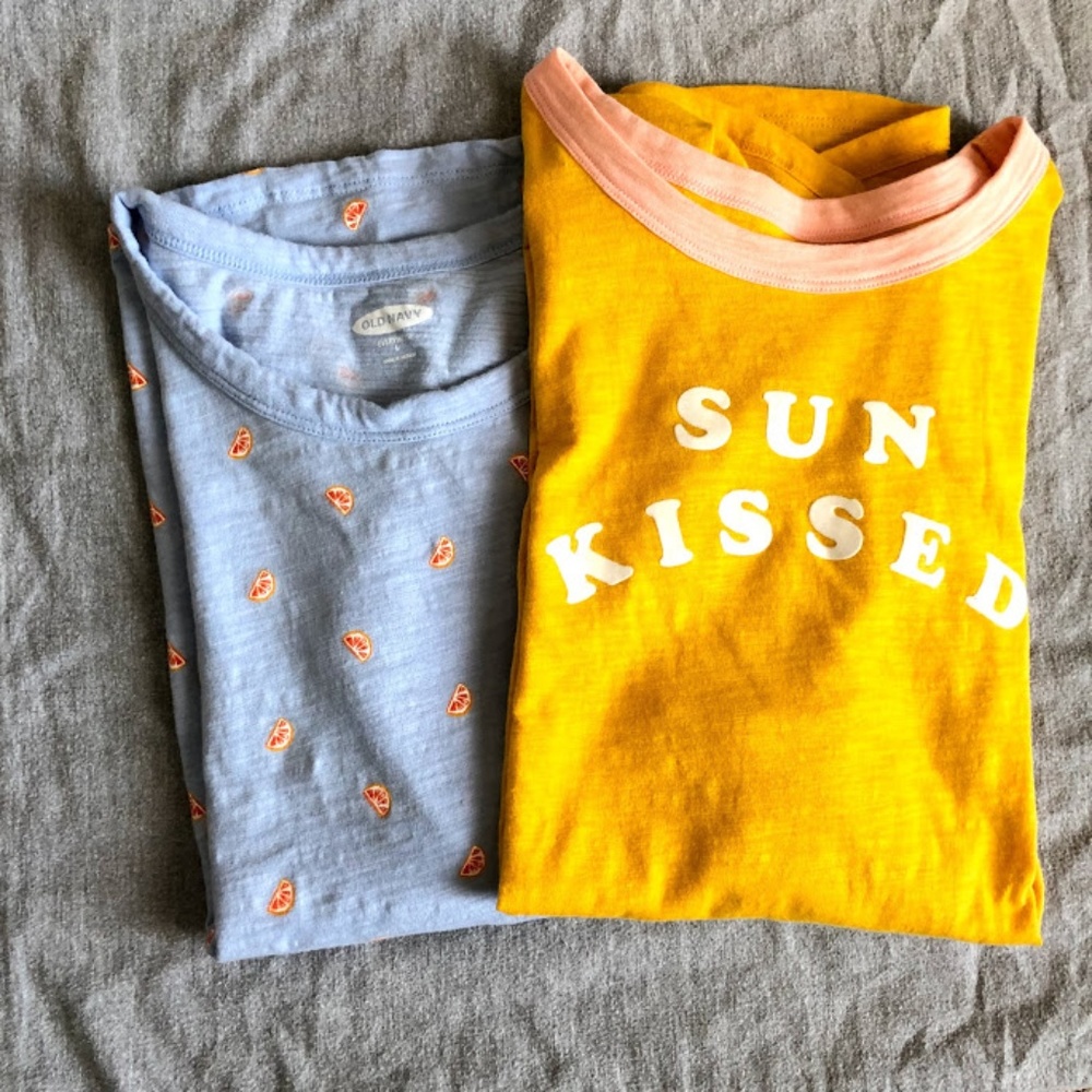 Old Navy Summer T-Shirt Set